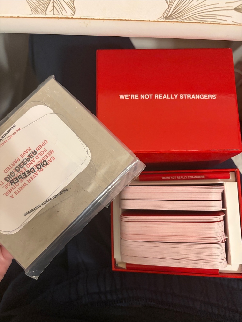 We’re Not Really Strangers Game
